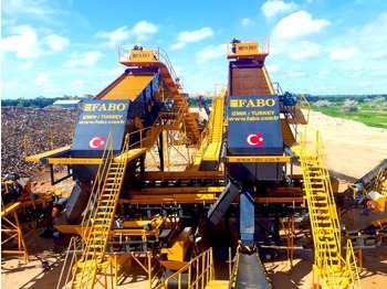 FABO TE SERIES 2200x6000mm VIBRATING SCREEN - zeefinstallatie