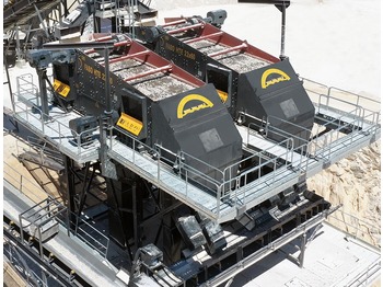 FABO TE SERIES 2200x6000mm VIBRATING SCREEN - zeefinstallatie