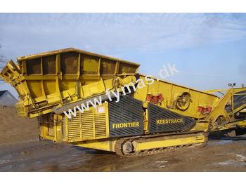 Keestrack Frontier - On tracks - zeefinstallatie