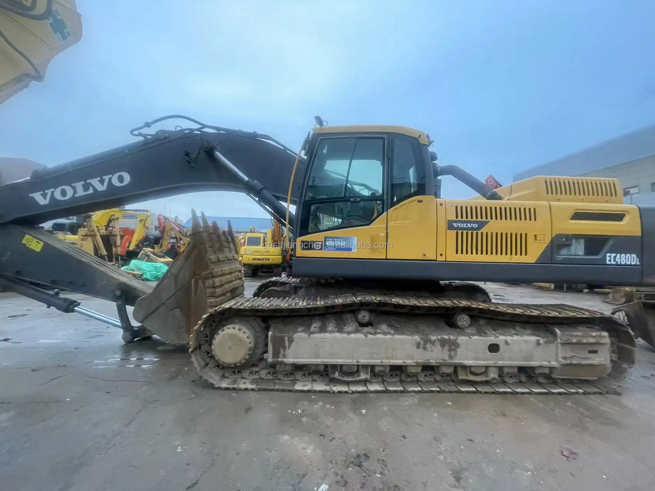 Rupsgraafmachine second hand  hot selling Excavator construction machinery parts used excavator used  Volvo EC480D  in stock for sale: afbeelding 6