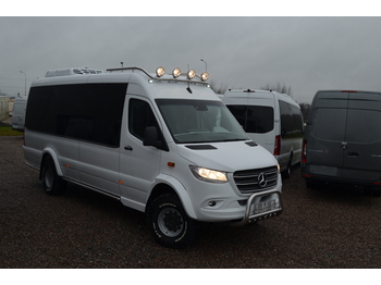 Nieuw Minibus, Personenvervoer MERCEDES-BENZ 519 4x4 high and low drive: afbeelding 5