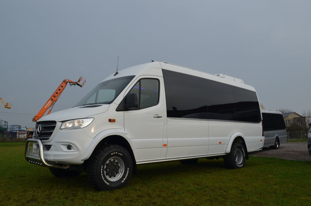Nieuw Minibus, Personenvervoer MERCEDES-BENZ Sprinter 519 4x4 high and low drive: afbeelding 4