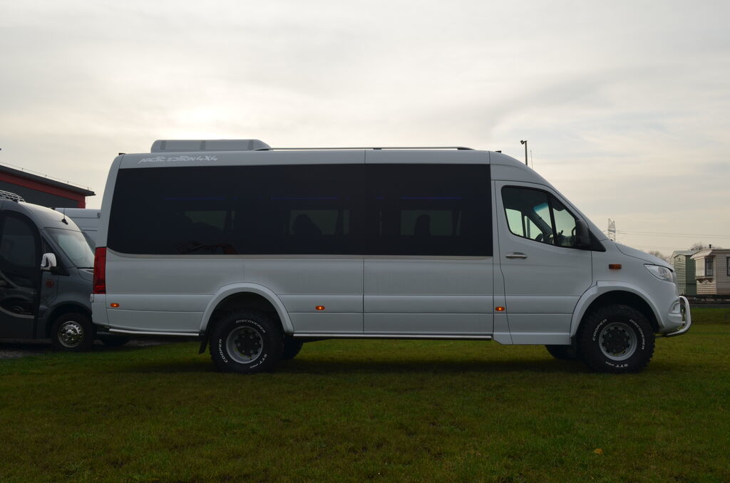 Nieuw Minibus, Personenvervoer MERCEDES-BENZ Sprinter 519 4x4 high and low drive: afbeelding 3