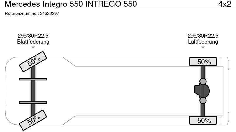 Streekbus Mercedes-Benz Integro 550 INTREGO 550: afbeelding 13