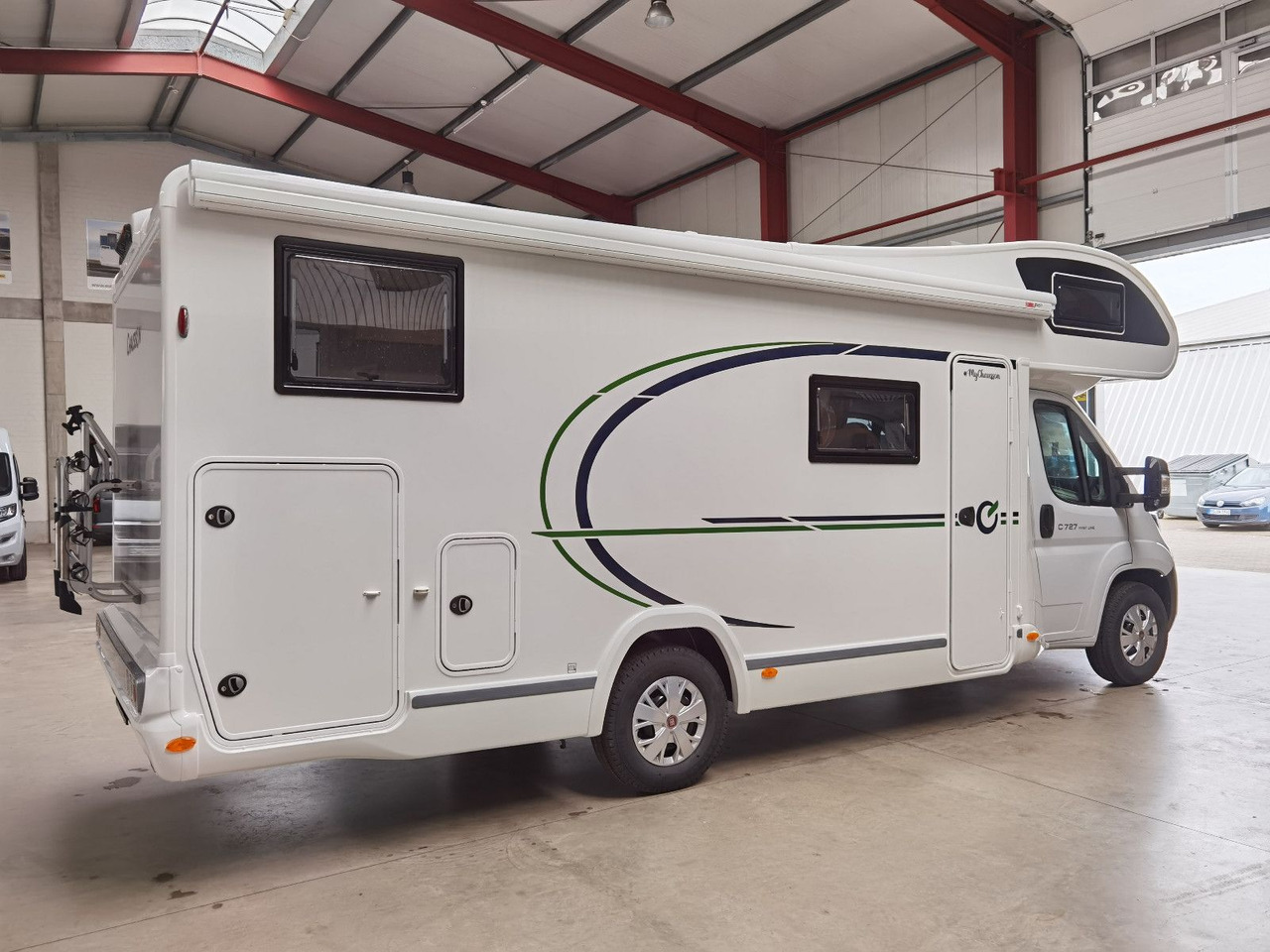 Alkoof camper Chausson C 727 FIRST LINE /140PS / EINZELBETTEN & ALKOVEN