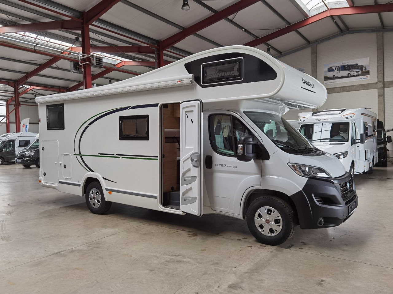 Alkoof camper Chausson C 727 FIRST LINE /140PS / EINZELBETTEN & ALKOVEN
