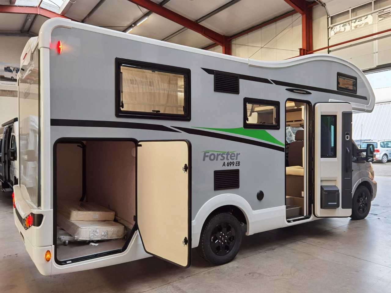 Alkoof camper Forster A 699 EB / - 2026 - / 165 PS - 8G / EINZELBETTEN