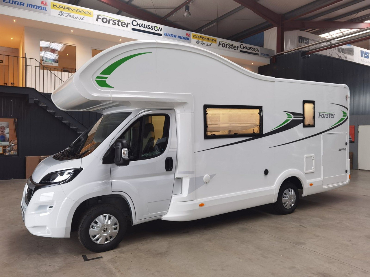 Alkoof camper Forster A 699 HB /140PS / VB - ZUBEHÖR-PAKET/ 6x SITZP.