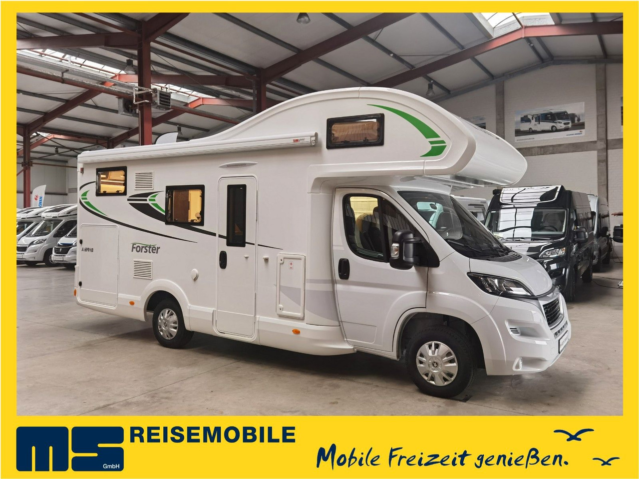 Alkoof camper Forster A 699 HB /140PS / VB - ZUBEHÖR-PAKET/ 6x SITZP.