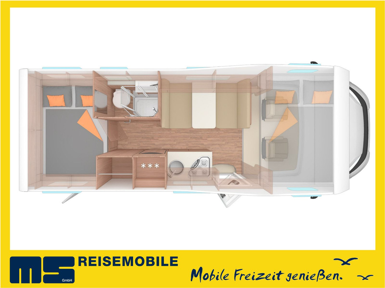 Alkoof camper Weinsberg CARAHOME 650 DG / - MODELL 2025 - / 140 PS
