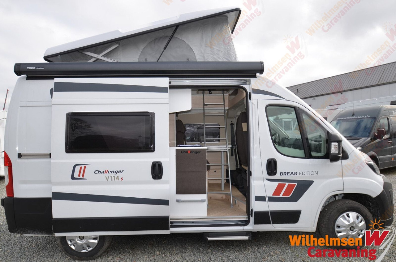 Buscamper Challenger Van Break Edition V114S MJ25*Aufstelldach*Arctic