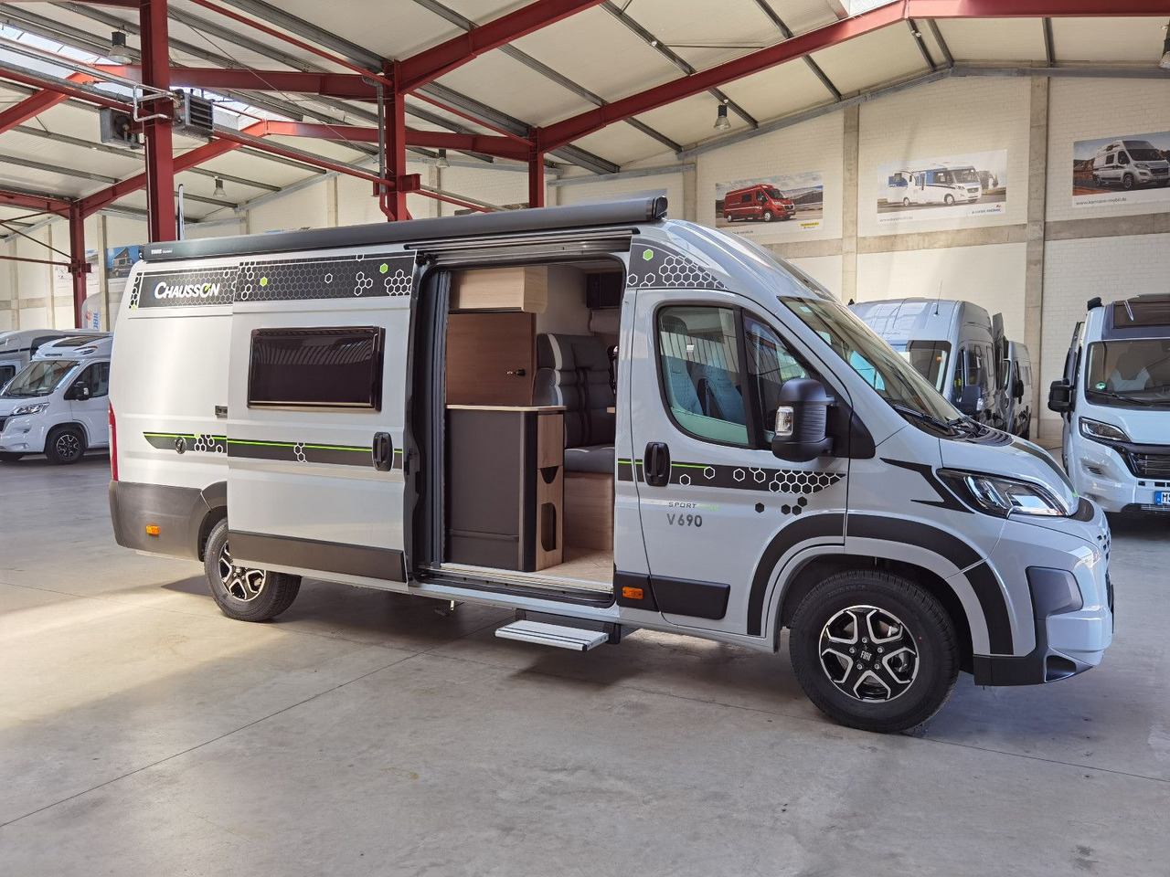 Buscamper Chausson V690 SPORT LINE /-2025-/ 140PS- 8G / XXL-HUBBETT