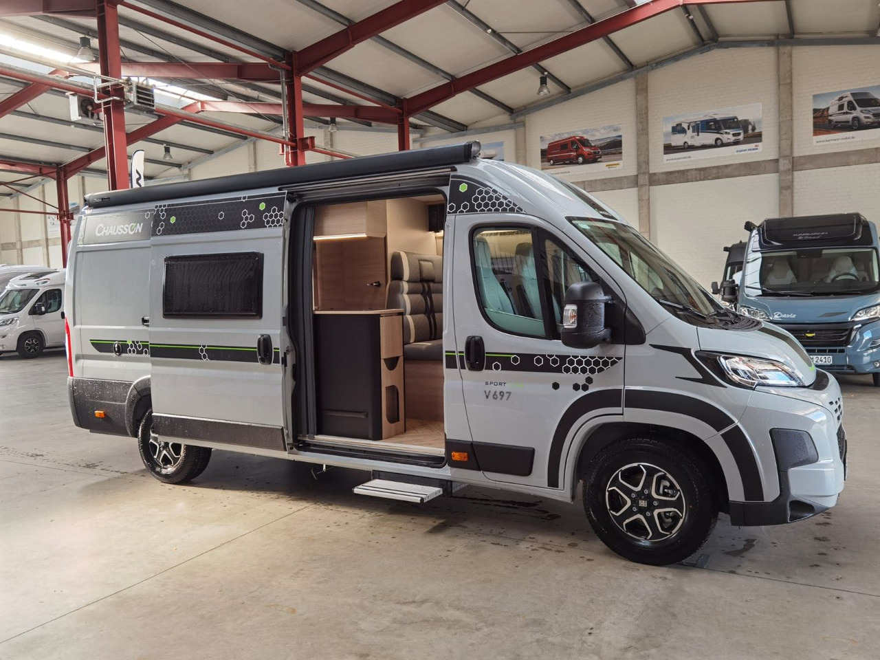 Buscamper Chausson V697 SPORT LINE / 140PS-8G / EINZELBETTEN - GARA