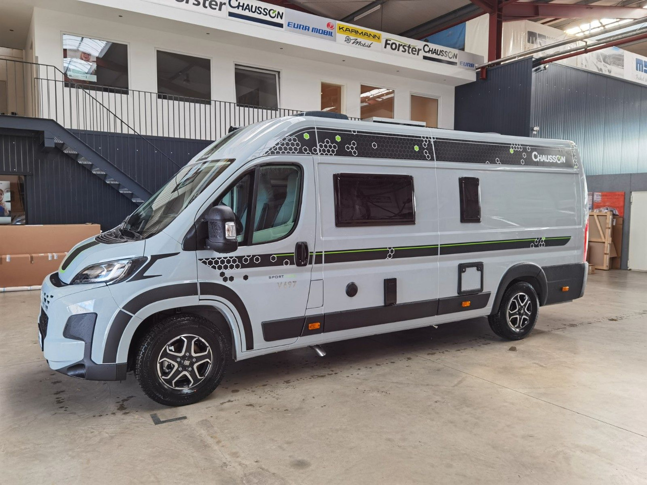 Buscamper Chausson V697 SPORT LINE / 140PS-8G / EINZELBETTEN - GARA