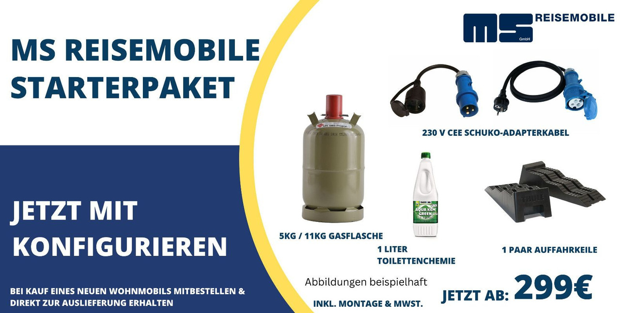 Buscamper Eura Mobil VAN 635 EB - MODELL 2026 - 140PS / 8G.AUTOMATIK