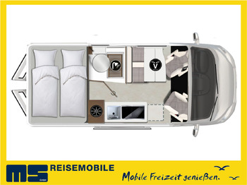 Buscamper  Karmann DAVIS 590 LIFESTYLE / MODELL 2026 /8-G.AUTOMATIK