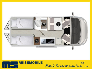 Buscamper  Karmann DAVIS 620 LIFESTYLE/-MODELL 2026- / EINZELBETTEN
