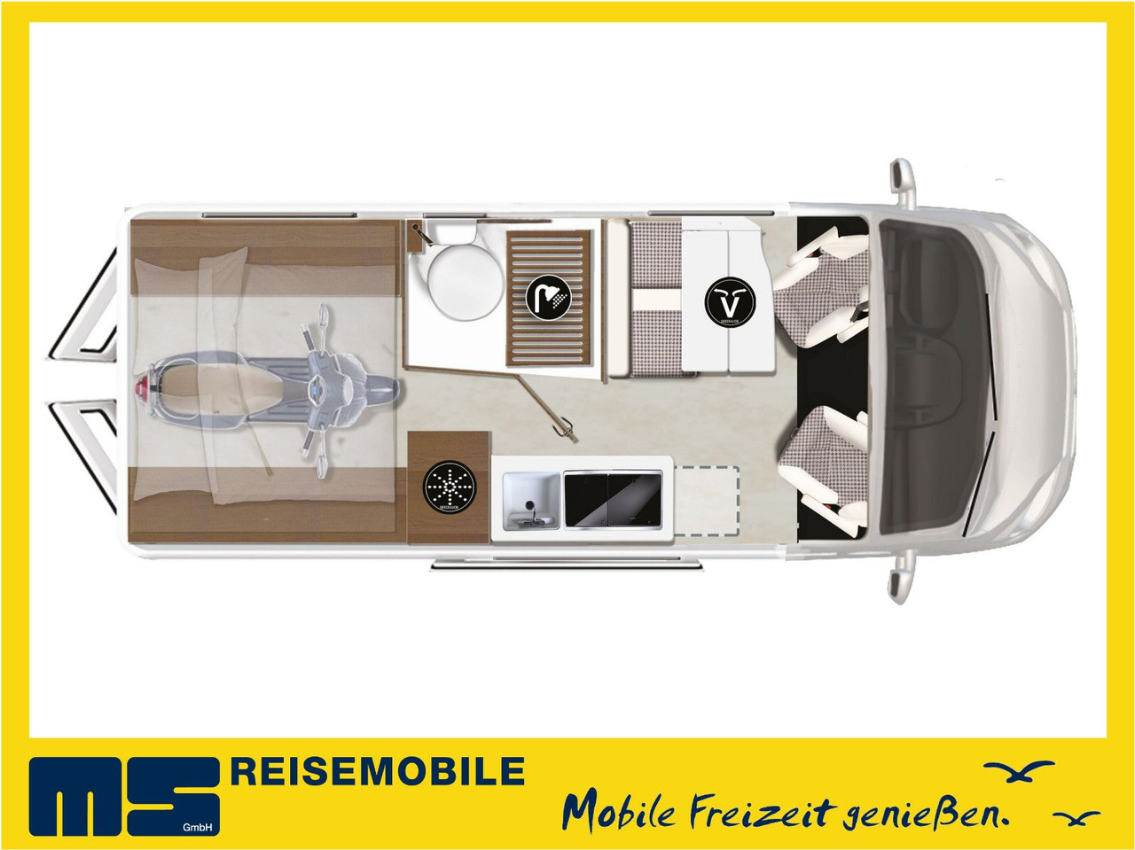 Buscamper Karmann DAVIS 630 LIFESTYLE/-MODELL 2026- / XXL-HUBBETT