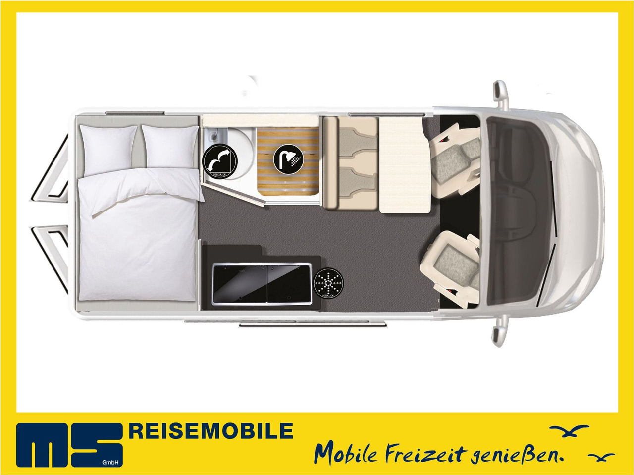 Buscamper Karmann DEXTER 560 / 170PS - 4x4 / SOLAR & MARKISE & ALU