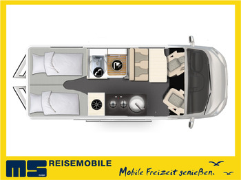 Buscamper  Karmann DEXTER 625 / MODELL 2026 / EINZELBETTEN