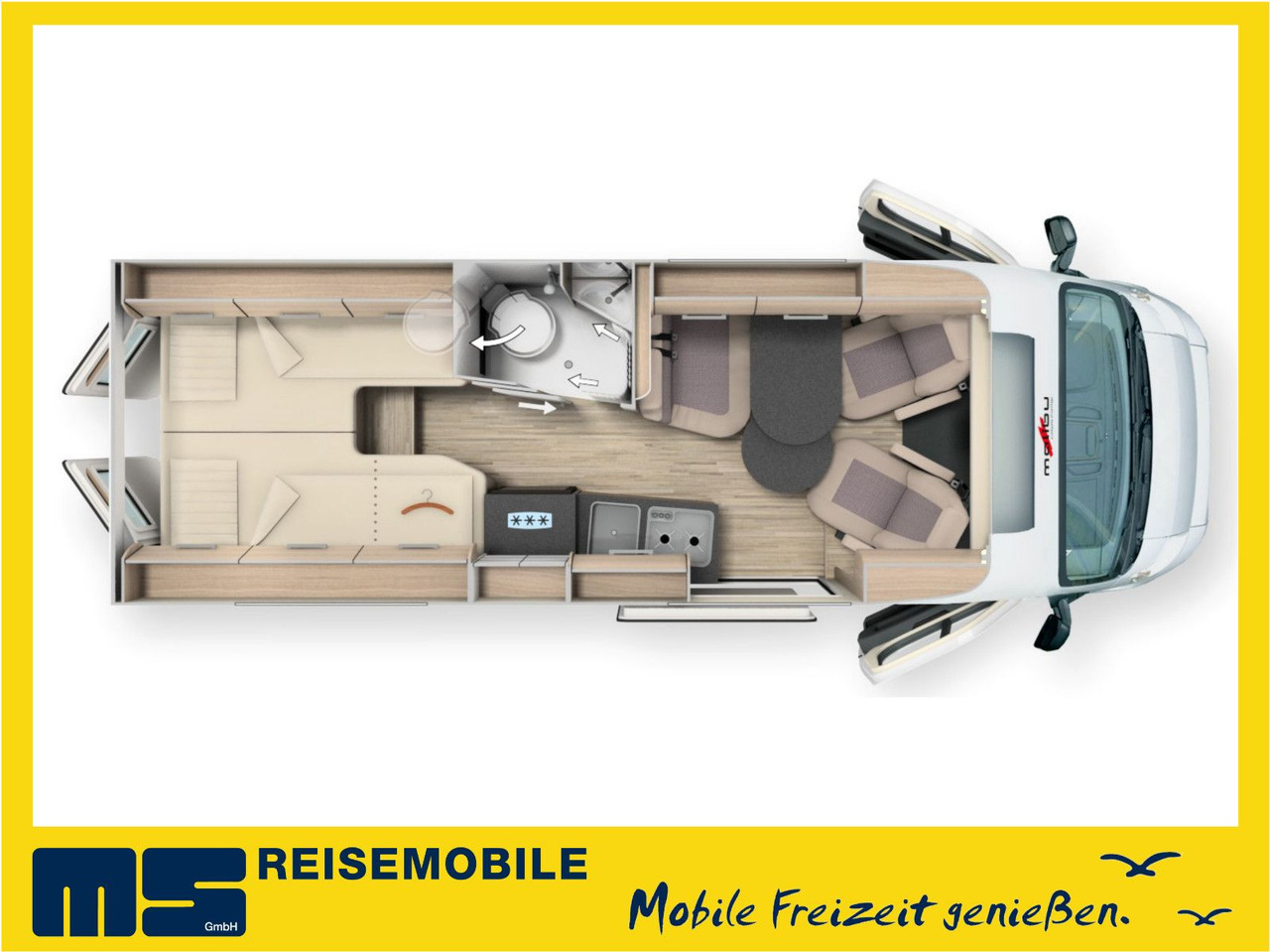 Buscamper Malibu VAN DIVERSITY GT- 640 LE K /NAVIGATION & KEYLESS