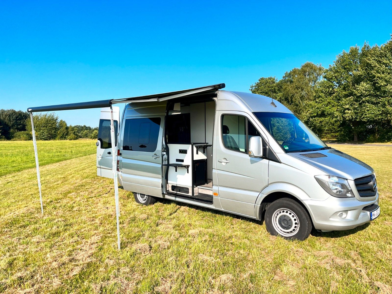 Buscamper Mercedes-Benz Sprinter 3,5t  Solar / Dusche / WC