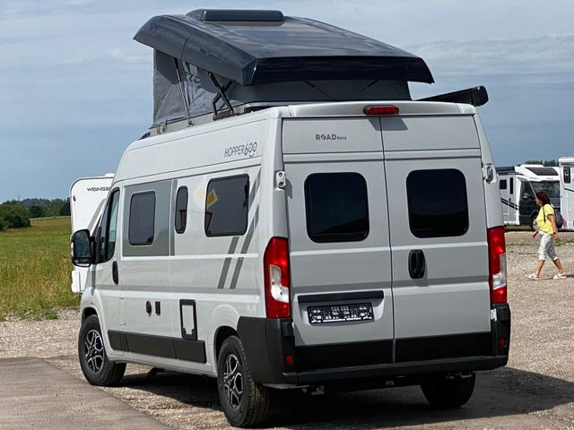 Buscamper ROADfans Hopper 600 mit Aufstelldach, Automatik, Combi 4D
