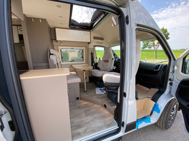 Buscamper ROADfans Hopper 600 mit Aufstelldach, Automatik, Combi 4D