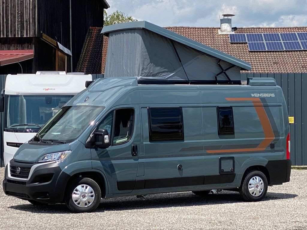 Buscamper Weinsberg CaraBus  600 MQ, mit Aufstelldach,Lanzarote Grau