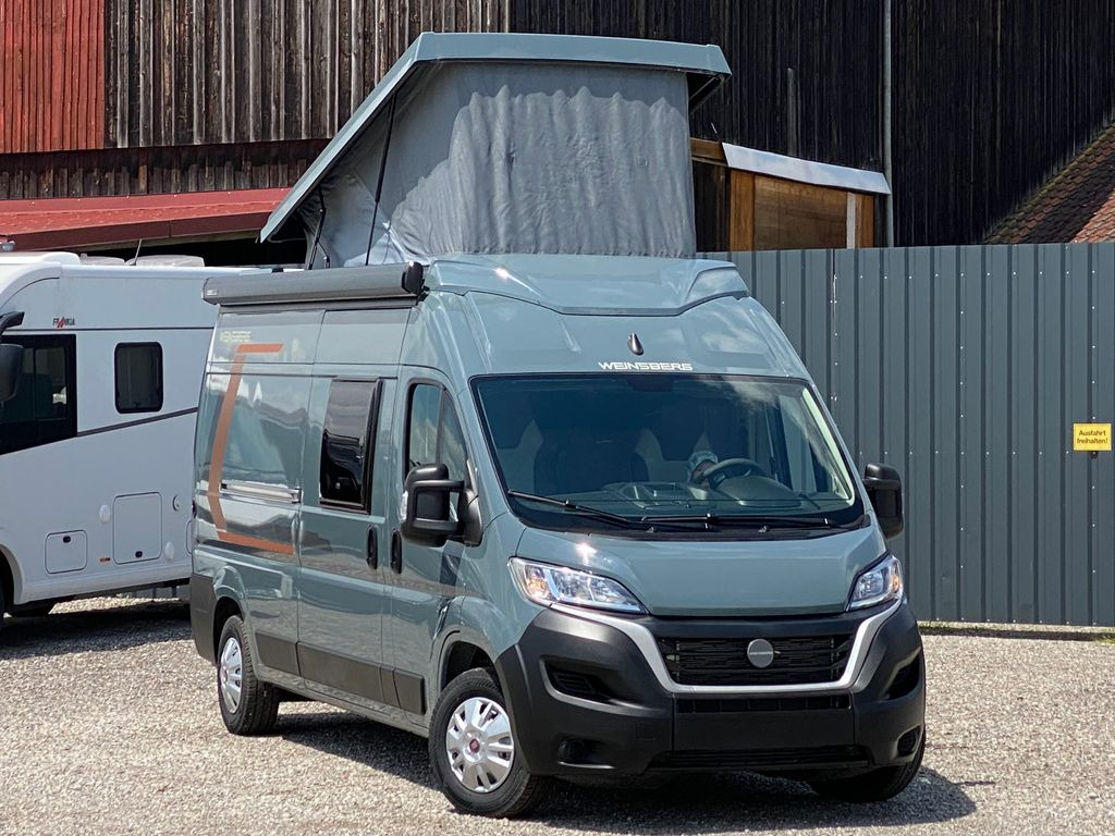 Buscamper Weinsberg CaraBus  600 MQ, mit Aufstelldach,Lanzarote Grau
