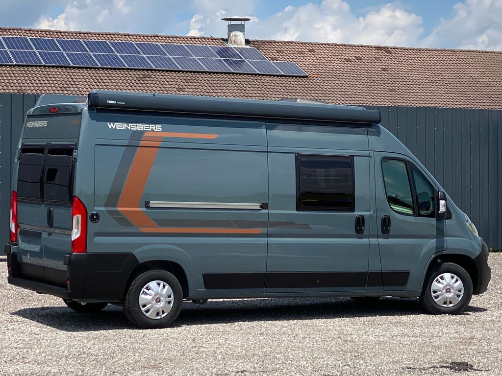Buscamper Weinsberg CaraBus  600 MQ, mit Aufstelldach,Lanzarote Grau