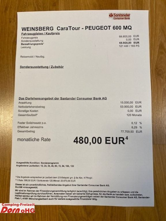 Buscamper Weinsberg CaraTour 600 MQ Viel _Ausstattung Weinsberg CaraTour 600 MQ Viel _Ausstattung