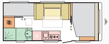 Caravan Adria Altea 60Y 552 PK*Fußboden-Temp*Eingangstür Fenst