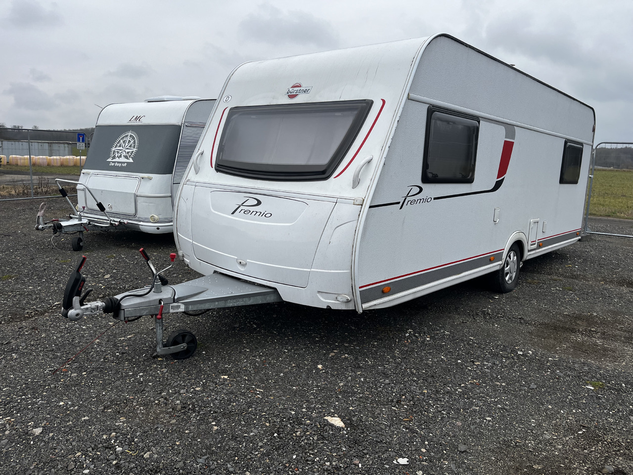 Caravan Bürstner Premio 530 TL Mover Dachklimaanlage Einzelbetten