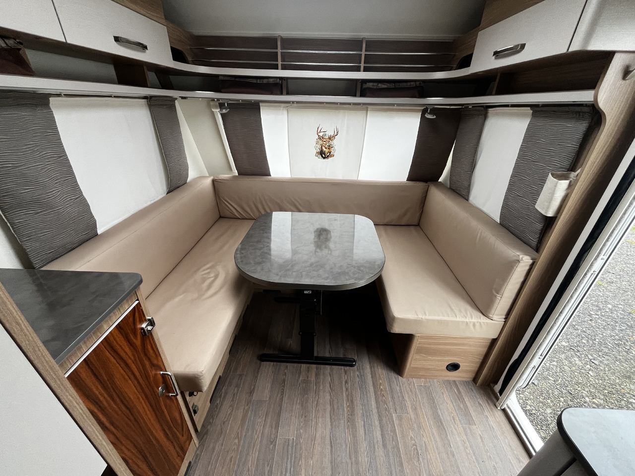 Caravan Bürstner Premio 530 TL Mover Dachklimaanlage Einzelbetten