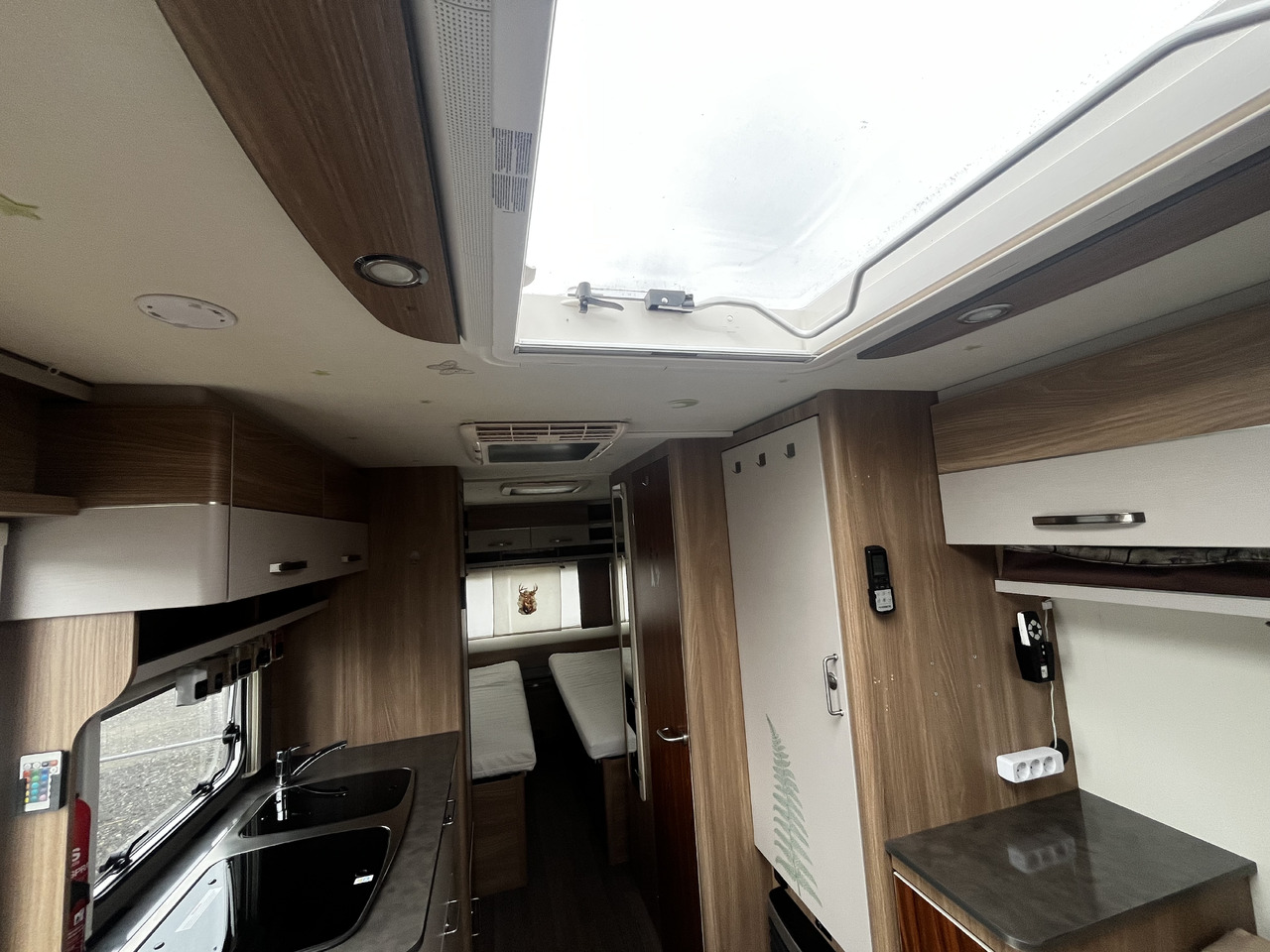 Caravan Bürstner Premio 530 TL Mover Dachklimaanlage Einzelbetten