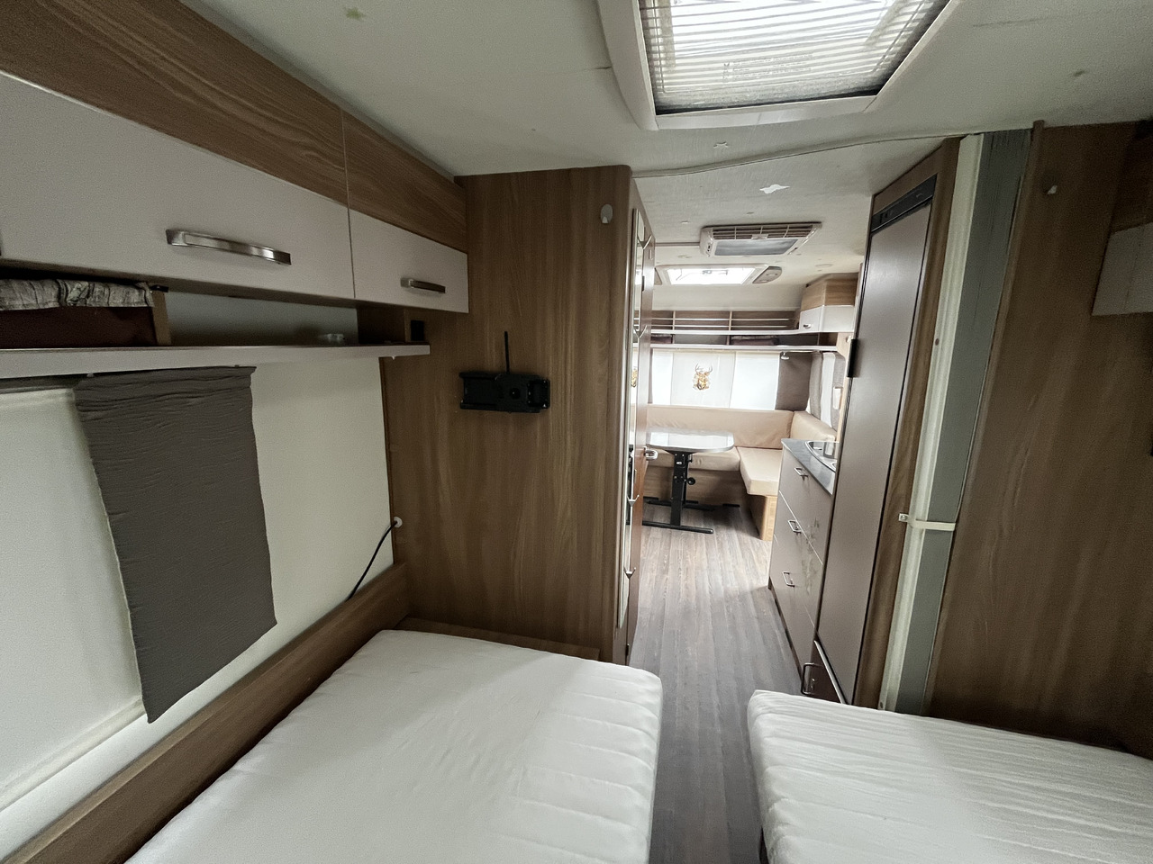 Caravan Bürstner Premio 530 TL Mover Dachklimaanlage Einzelbetten