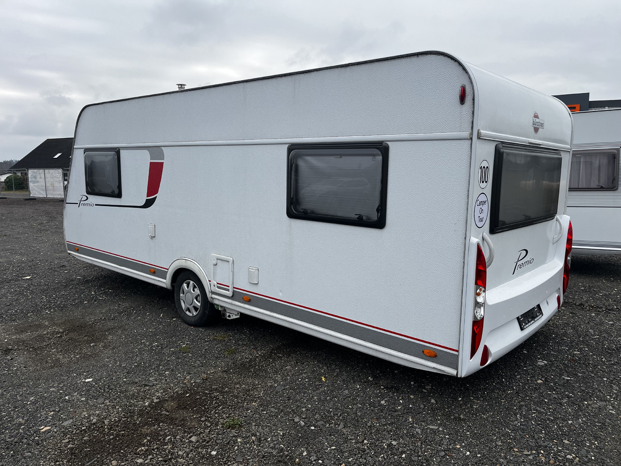 Caravan Bürstner Premio 530 TL Mover Dachklimaanlage Einzelbetten