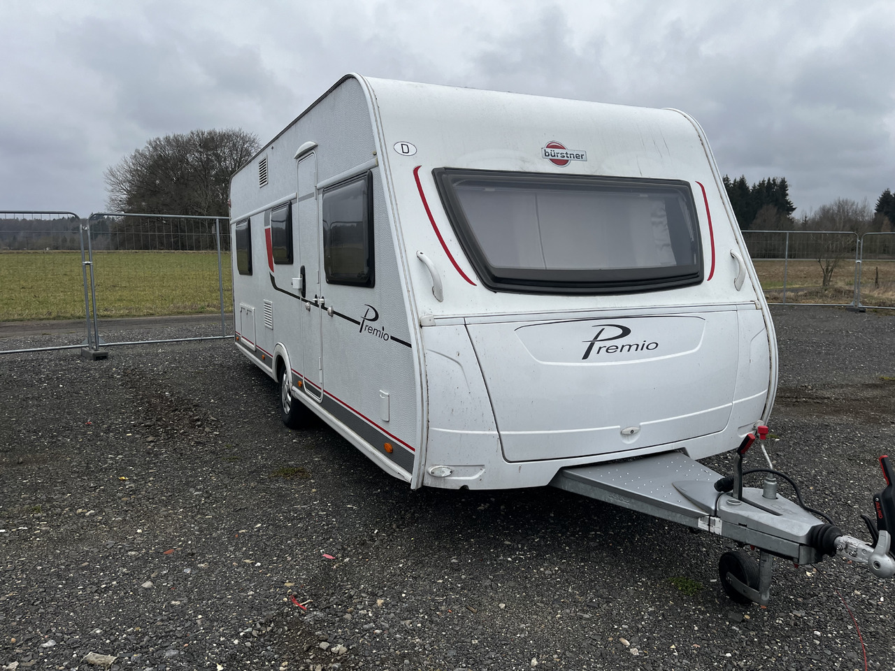 Caravan Bürstner Premio 530 TL Mover Dachklimaanlage Einzelbetten