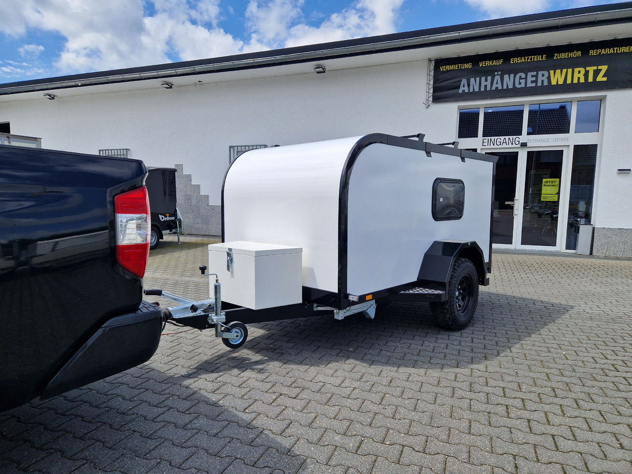 Caravan Cargo Base Camp offroad M 290x148x128cm Solar Akku 12 Volt Reeling 1350kg 100km/H