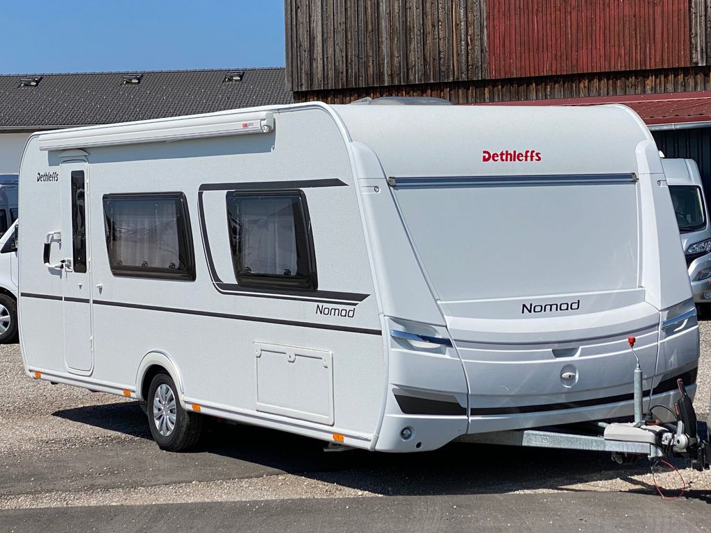 Caravan Dethleffs Nomad 520 ELT, Heckbad, SAT, Mover, Markise, ec