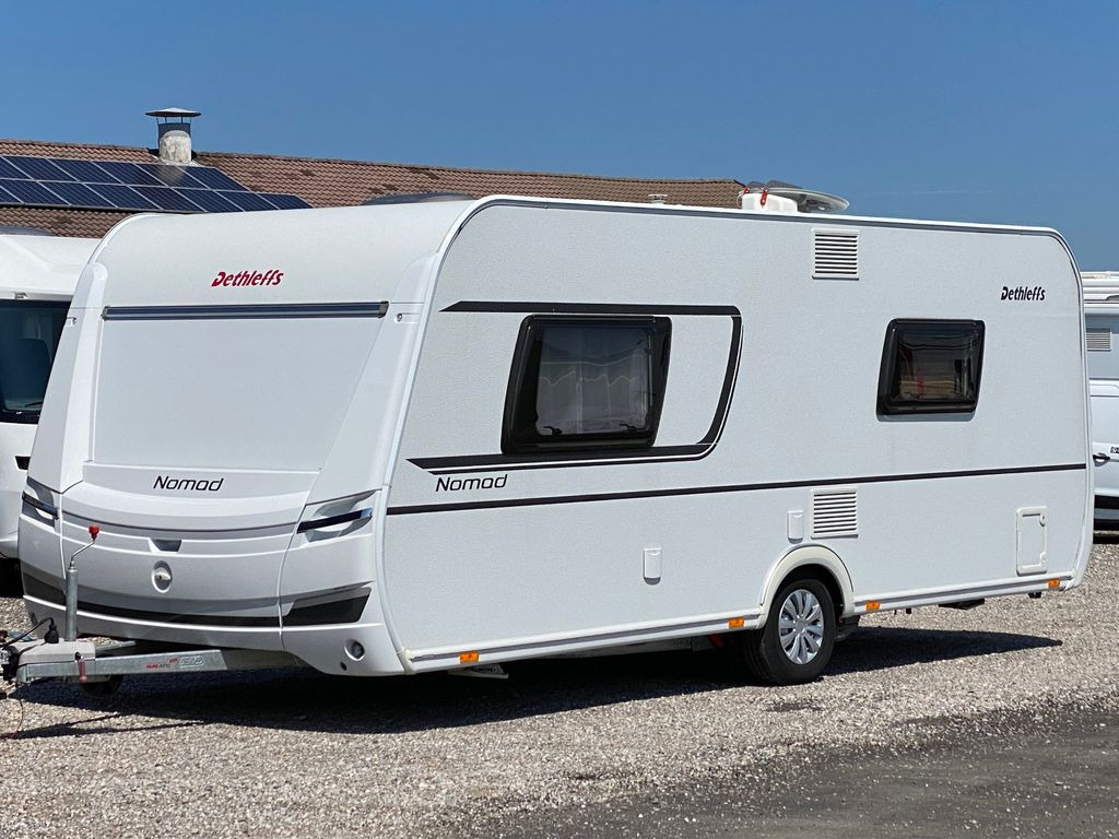 Caravan Dethleffs Nomad 520 ELT, Heckbad, SAT, Mover, Markise, ec