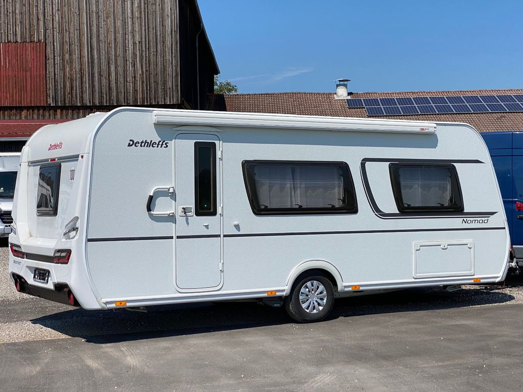 Caravan Dethleffs Nomad 520 ELT, Heckbad, SAT, Mover, Markise, ec