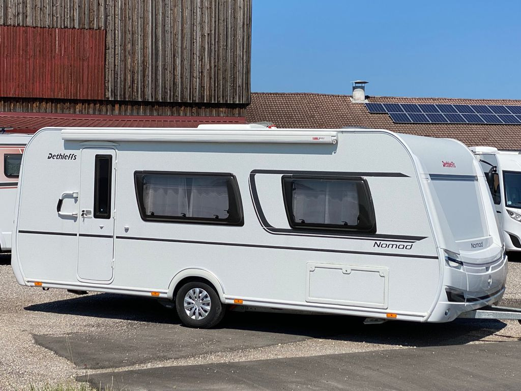 Caravan Dethleffs Nomad 520 ELT, Heckbad, SAT, Mover, Markise, ec