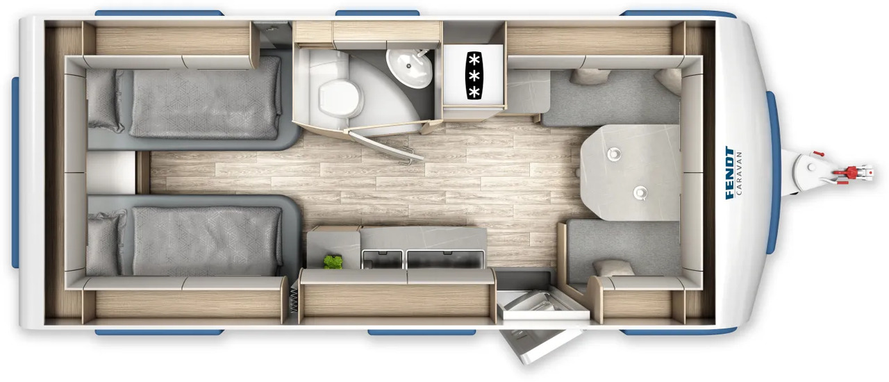 Caravan Fendt Bianco Activ 515 SGE Fahrzeug frei konfigurierbar