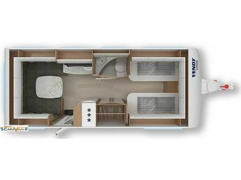 Caravan Fendt Opal 550 SG Vorlauf