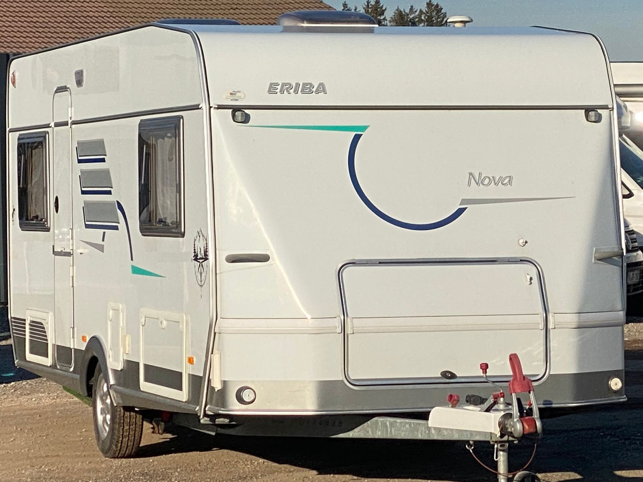 Caravan HYMER / ERIBA / HYMERCAR Nova 530 Swing mit Längsbetten und Moser, top Zu