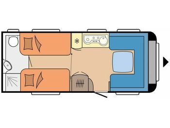 Caravan Hobby Prestige 560 WLU 2022 2t. KLIMA Fußbodenerw.