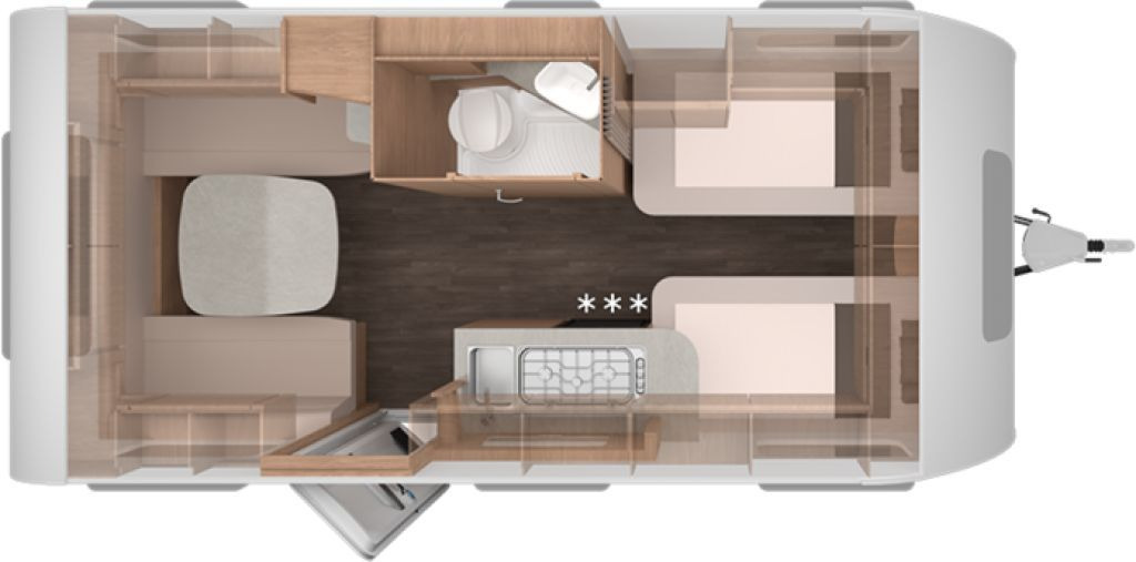 Caravan Knaus Sport 460 EU Auflastung 1800 kg
