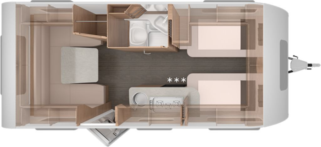 Caravan Knaus Südwind 500 EU 60 Years Dachklima